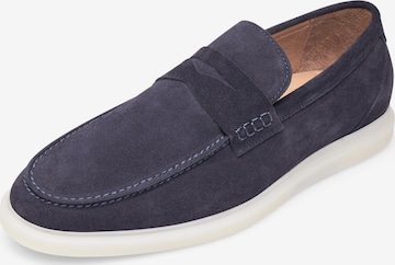 Henry Stevens Slipper 'Elia' in Blau: Vorderseite
