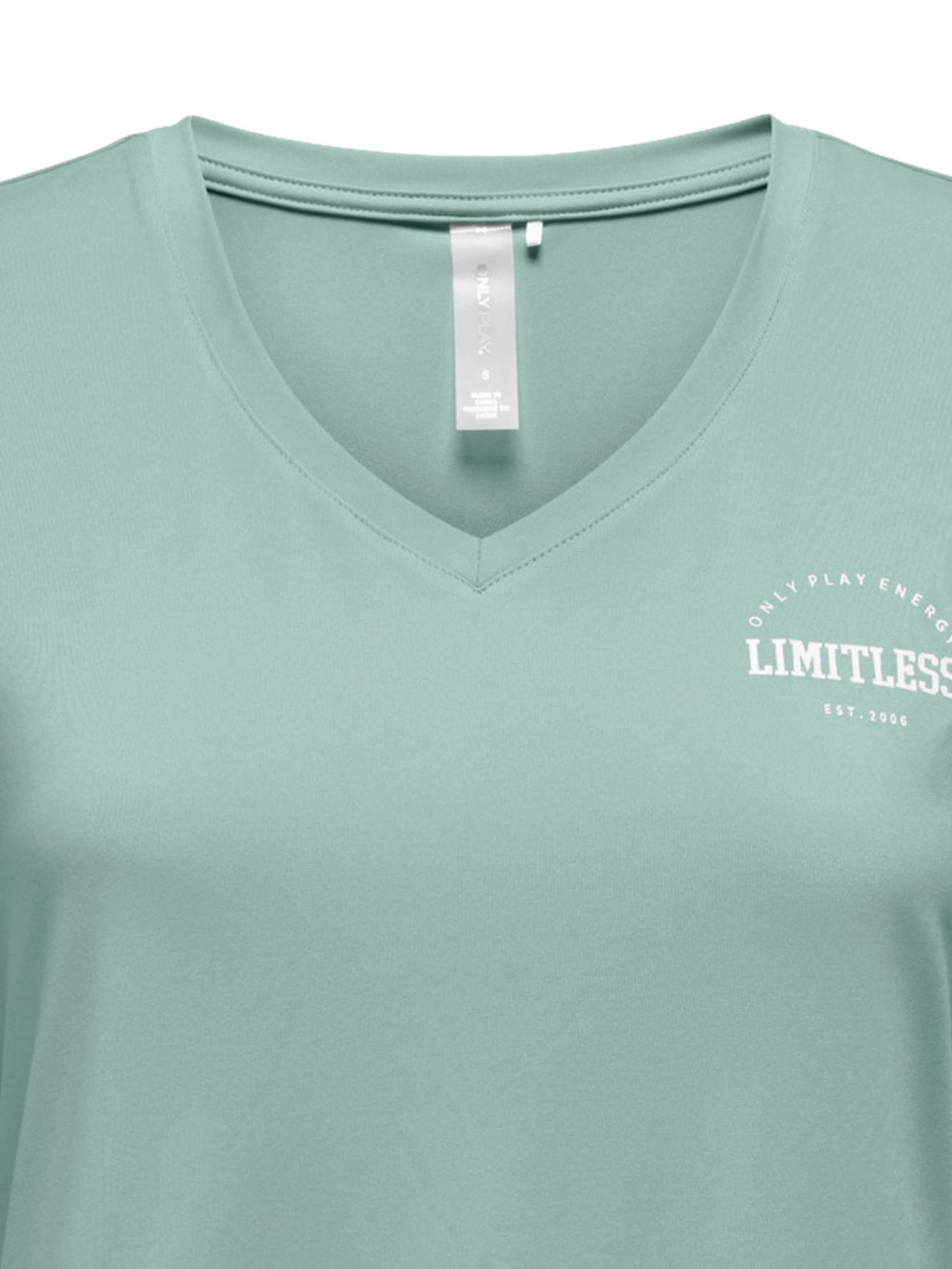 Maglietta 'Save Life' di ONLY PLAY in verde