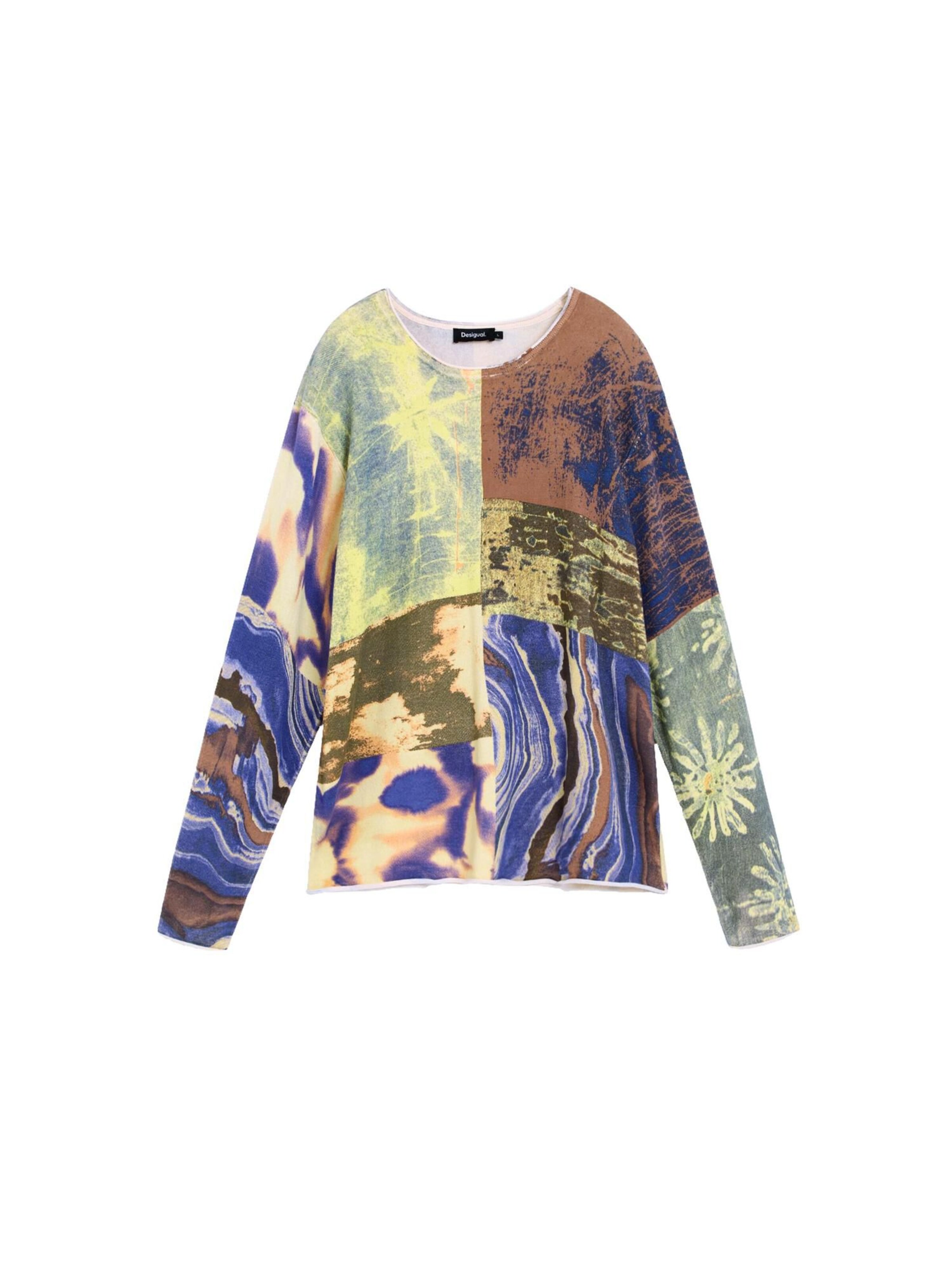 Desigual - Jersey en verde: frente