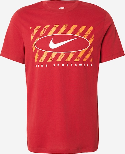 XS dydžio Marškinėliai iš Nike Sportswear, spalva – geltona / raudona, Prekių apžvalga