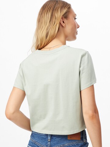 LEVI'S ® Shirt 'Cropped Jordie Tee' in Green