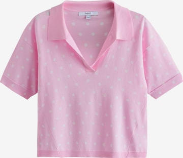 Next Свитер в Ярко-розовый: спереди