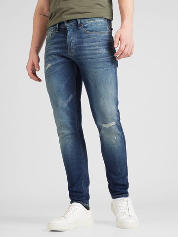 Slimfit Jeans 'BOLT' de la DENHAM pe albastru: față