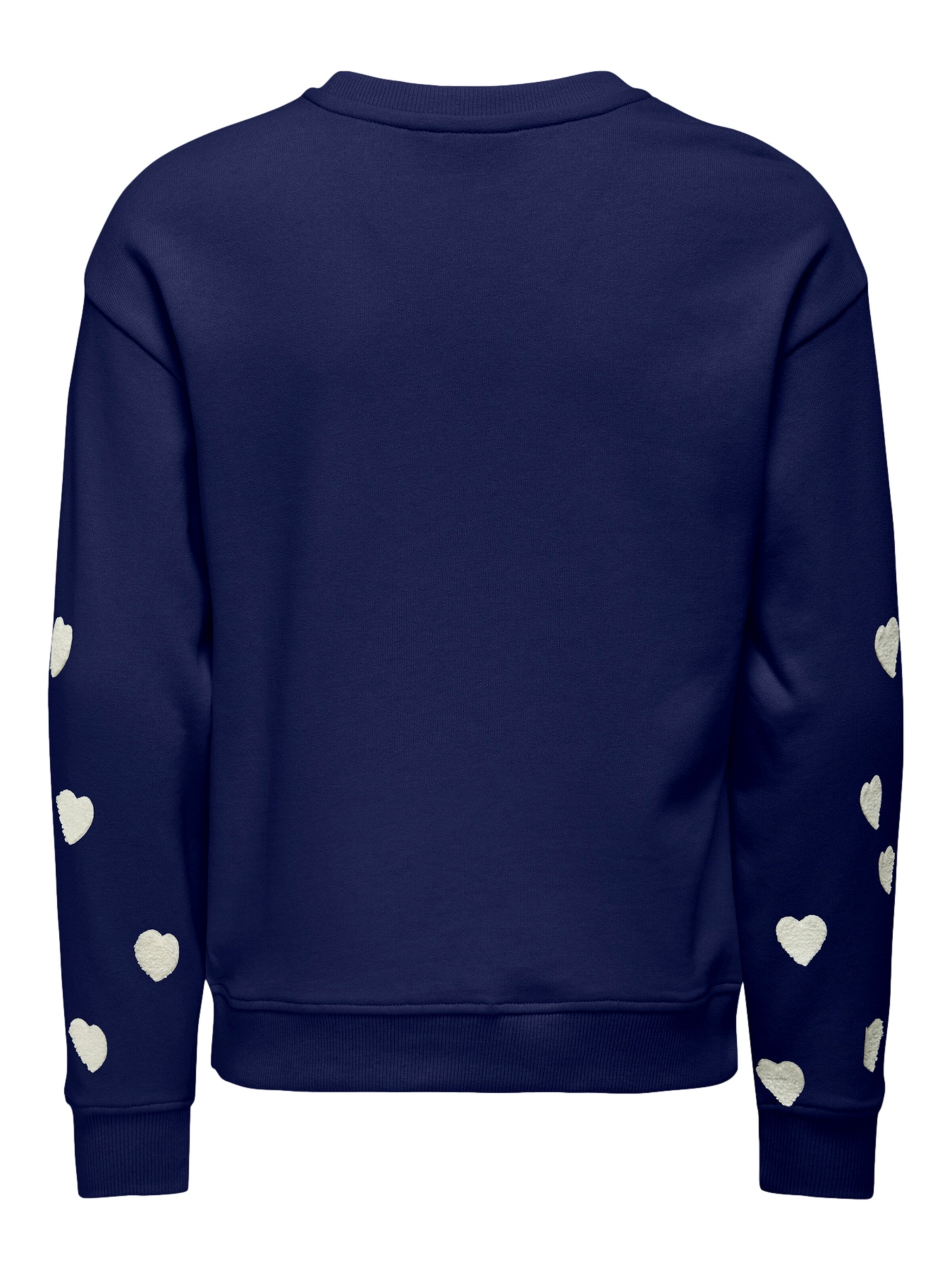 Pull-over 'Marisa Teddy Heart' ONLY GIRLS en bleu