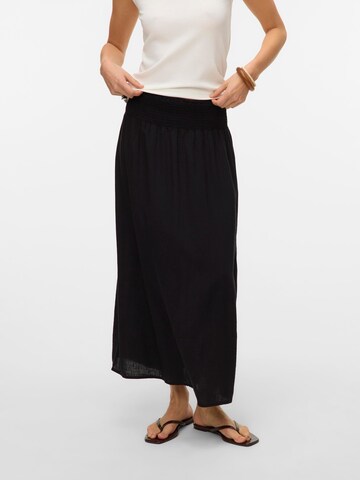 Jupe 'VMLinn' VERO MODA en noir : devant