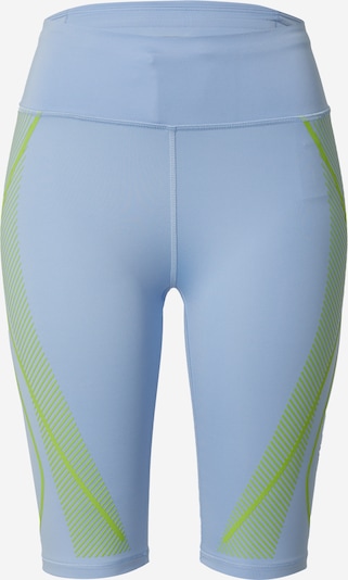 Sportinės kelnės iš ADIDAS BY STELLA MCCARTNEY, spalva – dangaus žydra / žaliosios citrinos spalva, Prekių apžvalga