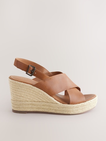 Sandales à lanières 'Forever Comfort®' Next en marron