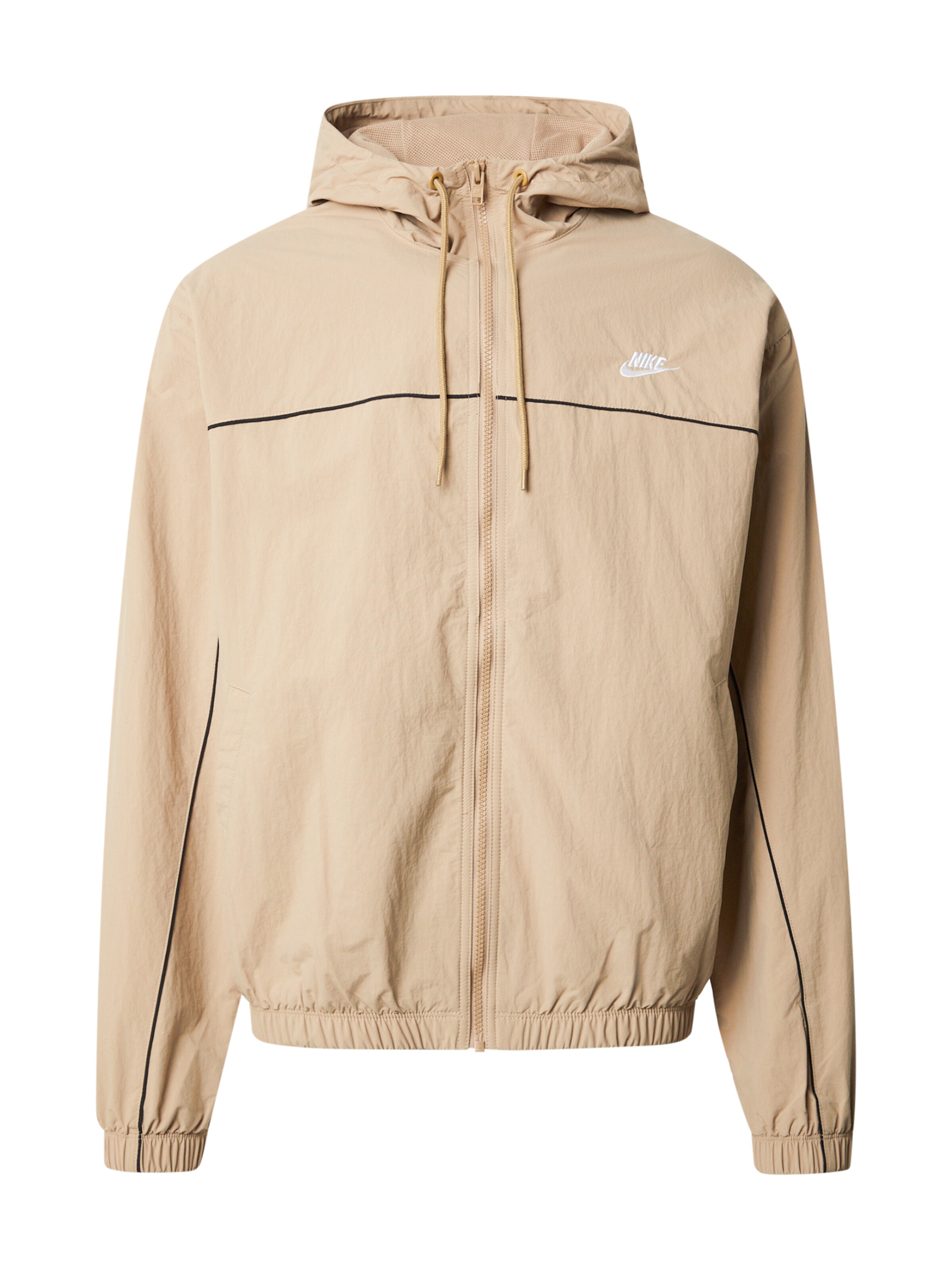 Nike Sportswear Kevad-sügisjope 'CLUB', värv beež: eest vaates