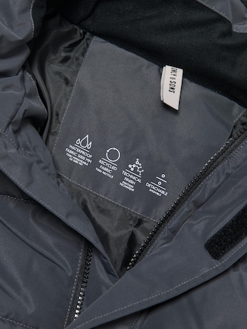 Manteau mi-saison 'Carl' Only & Sons en gris