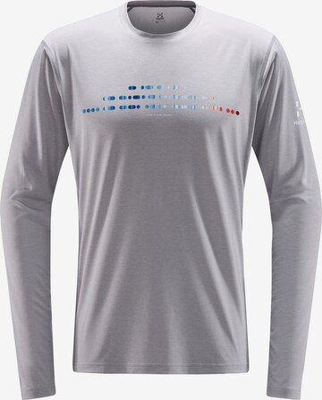 Haglöfs Performance Shirt 'Ridge' in Grey: front