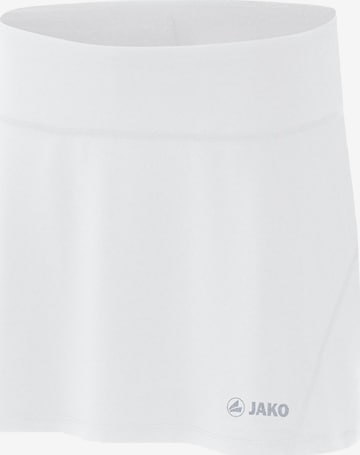 JAKO Regular Athletic Skorts in White: front