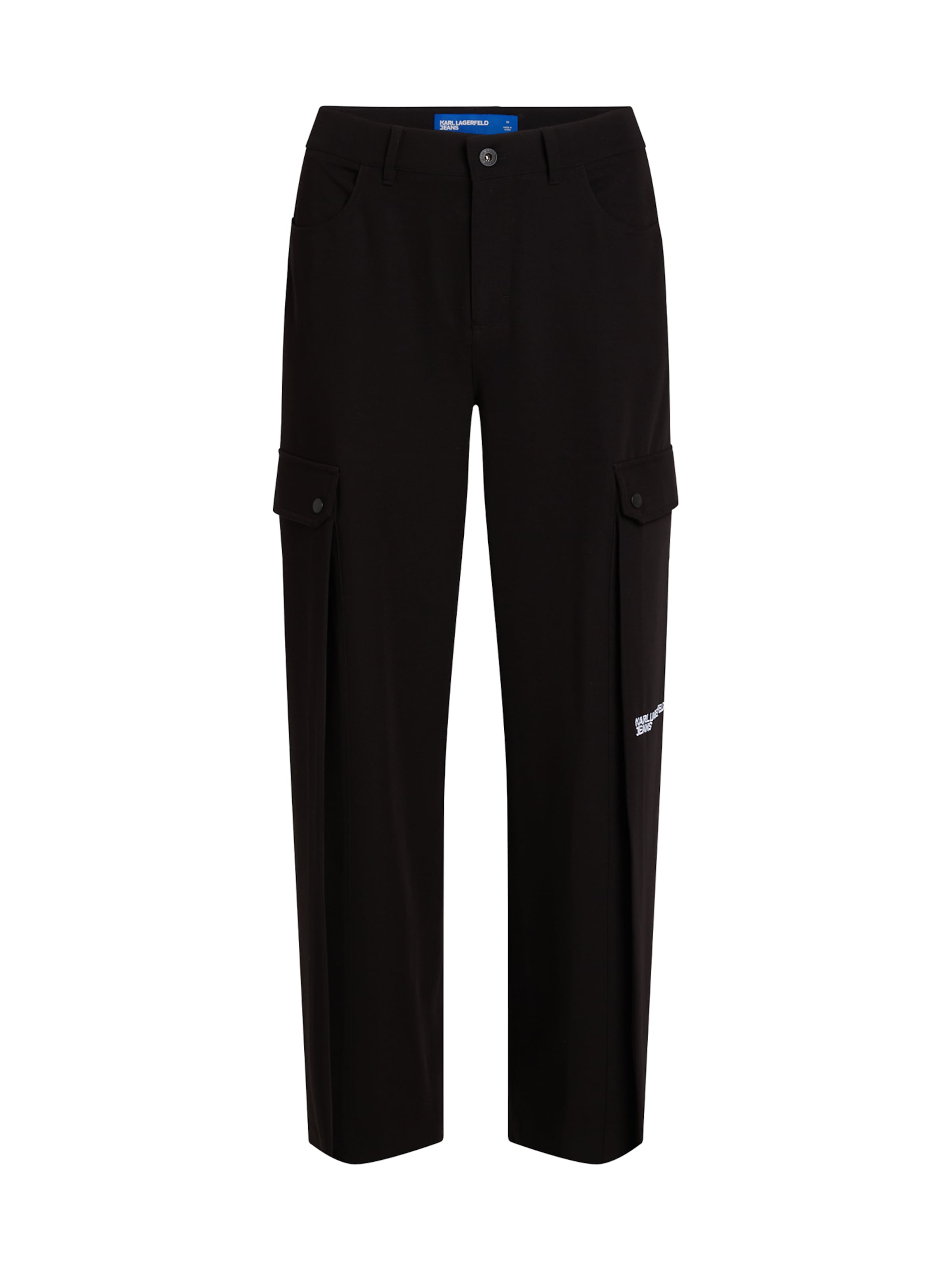 KARL LAGERFELD JEANS Обычный Джинсы ' Cargo ' в Черный: спереди