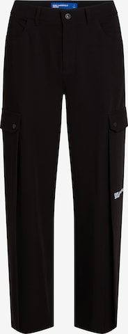 KARL LAGERFELD JEANS Regular Farkut ' Cargo ' värissä musta: etupuoli