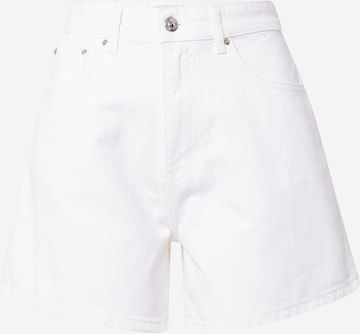 Gina Tricot Regular Jeans 'Dagny' in White: front