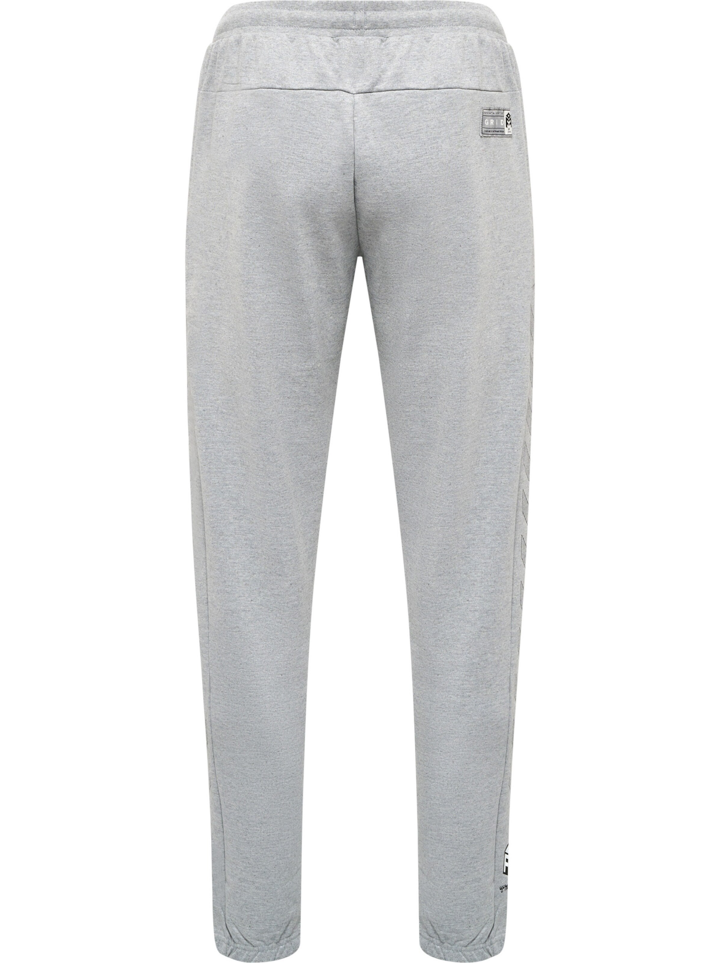 Hummel Tapered Sporthose 'Move Grid' in Grau