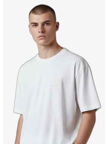 T-Shirt ICEBERG en blanc : devant