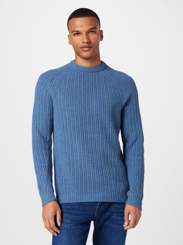 DRYKORN - Pullover 'YAMATO' em azul: frente