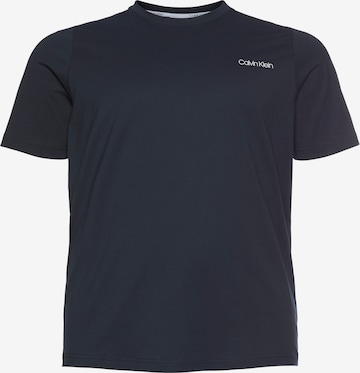 T-Shirt Calvin Klein Big & Tall en bleu : devant