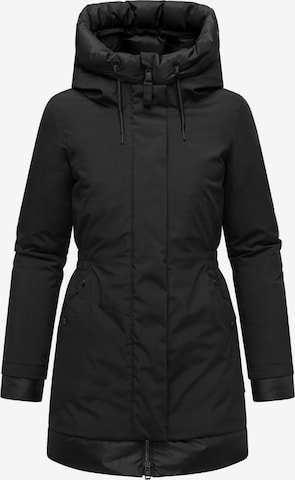 Manteau d’hiver 'Prinzessin 14' NAVAHOO en noir : devant