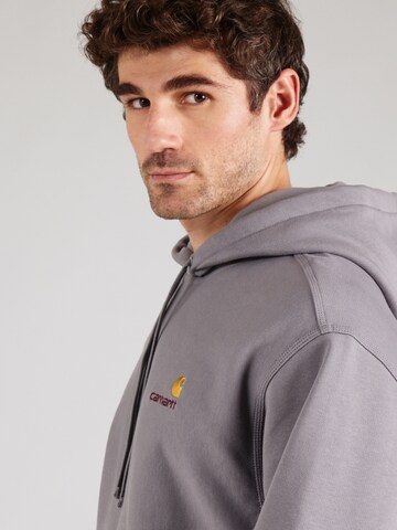 Carhartt WIP Sweatshirt 'American Script' in Brown
