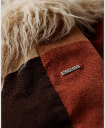 Manteau d’hiver 'Afghan' Superdry en marron