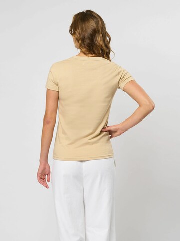 U.S. POLO ASSN. T-Shirt 'Amy' in Beige