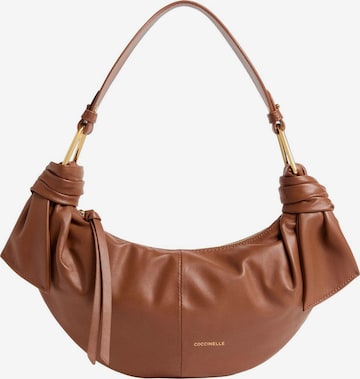 Coccinelle - Bolso de mano 'COCCINELLE Furoshiki 26 280' en marrón: frente