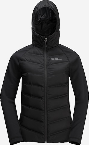 JACK WOLFSKIN Übergangsjacke in Schwarz: predná strana