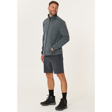 Gipfelglück Athletic Fleece Jacket 'Heinz' in Grey