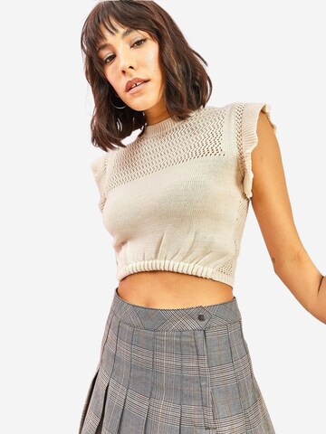 Camicia da donna di Bianco Lucci in bianco