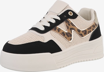 Ital-Design Sneaker in Beige: Vorderseite