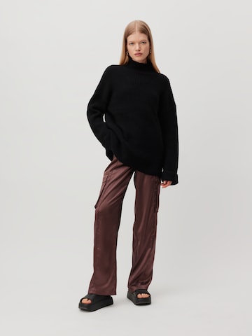 LeGer by Lena Gercke Regular Pleated Pants 'Michelle' in Brown