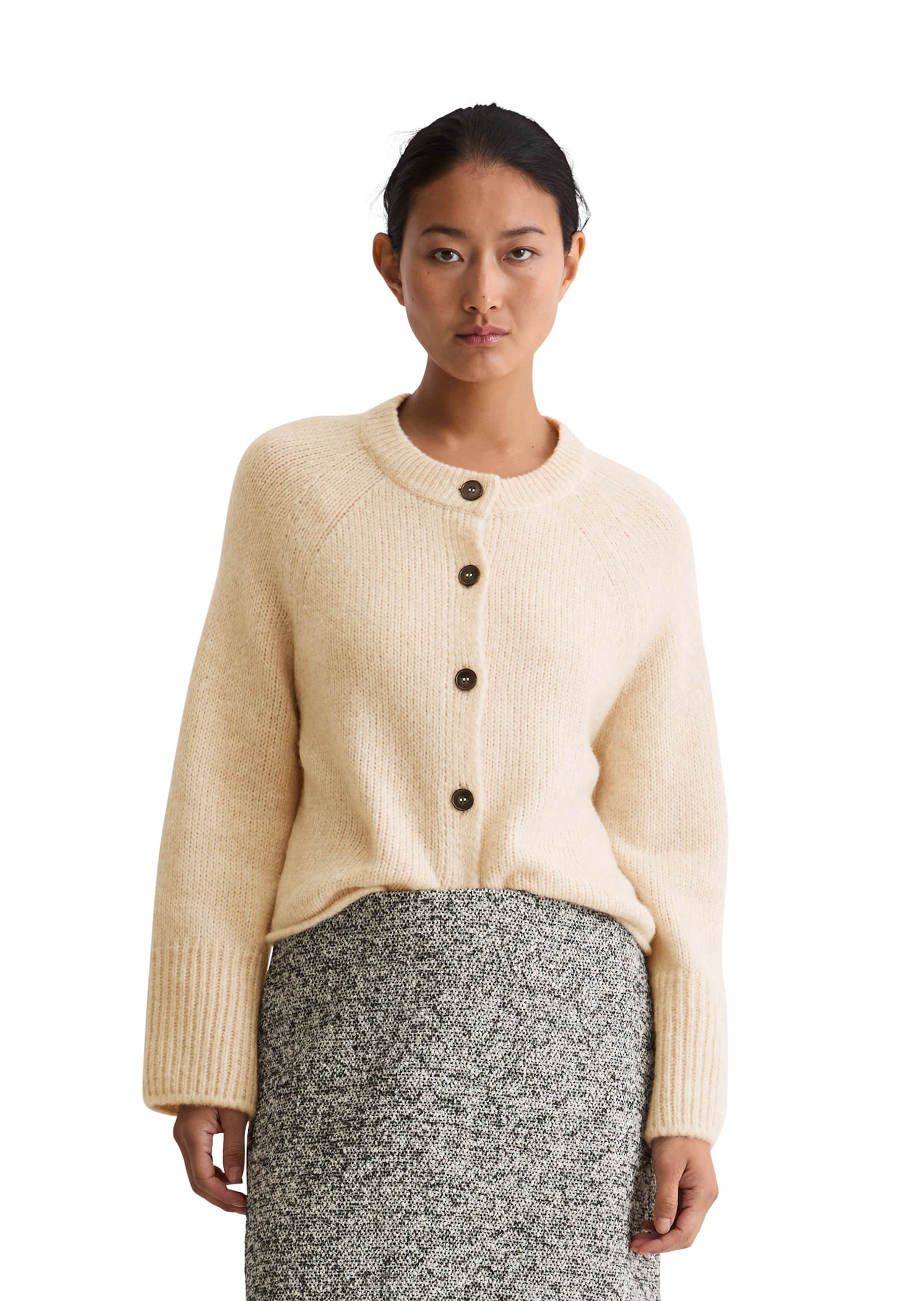 Marc O'Polo Pletena jopa | bež barva: sprednja stran