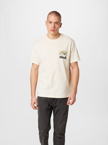 T-Shirt PUMA en beige : devant