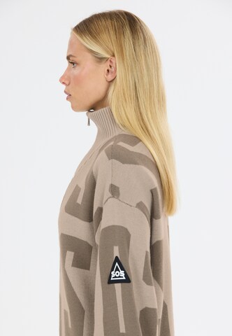 SOS Sports sweater 'Verbier' in Beige