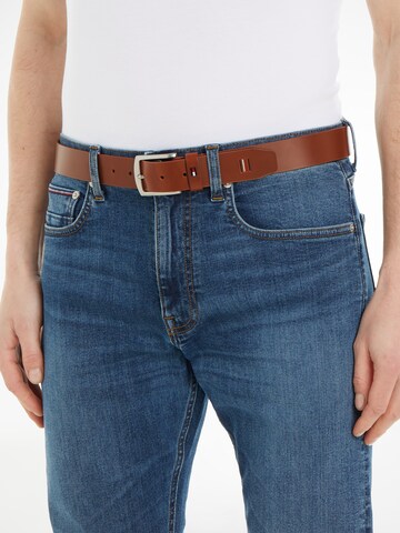TOMMY HILFIGER Belt 'Denton' in Brown