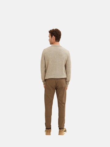 TOM TAILOR Regular Chino trousers 'Travis' in Beige