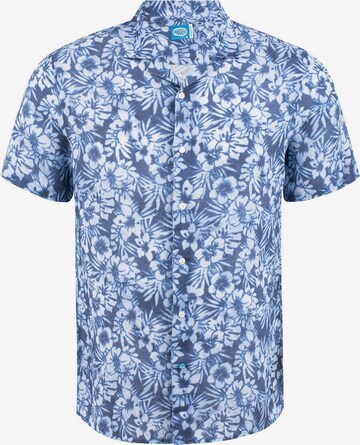 Panareha Regular fit Button Up Shirt 'Maui' in Blue: front