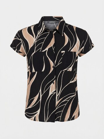 KOROSHI Blúz - fekete