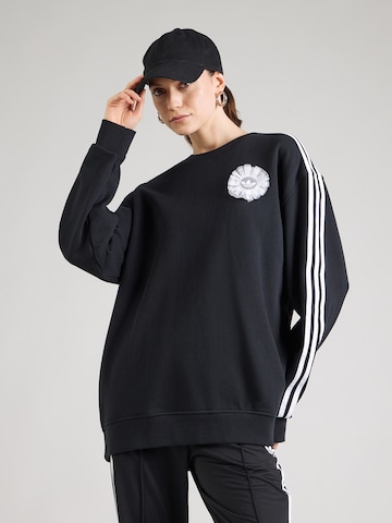 ADIDAS ORIGINALS Sweatshirt i svart: framsida