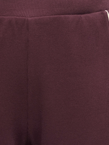 ONLY GIRLS Wide leg Broek 'KOGLISA' in Bruin
