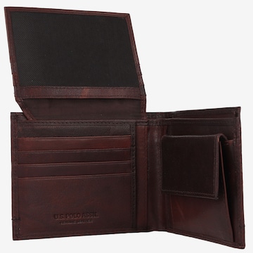 U.S. POLO ASSN. Wallet 'RFID' in Brown