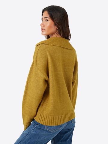 Sweat-shirt BRAVE SOUL en jaune