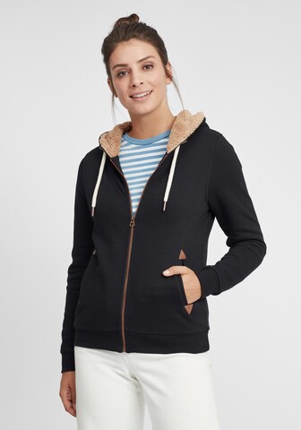 Oxmo Sweatjacke 'Vicky' in Schwarz: predná strana