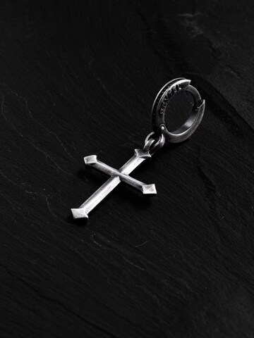 REYTEL Oorbel 'GOTHIC' in Zilver
