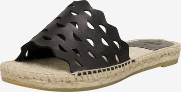 Henry Stevens Espadrilles 'Taylor FEP' in Zwart: voorkant