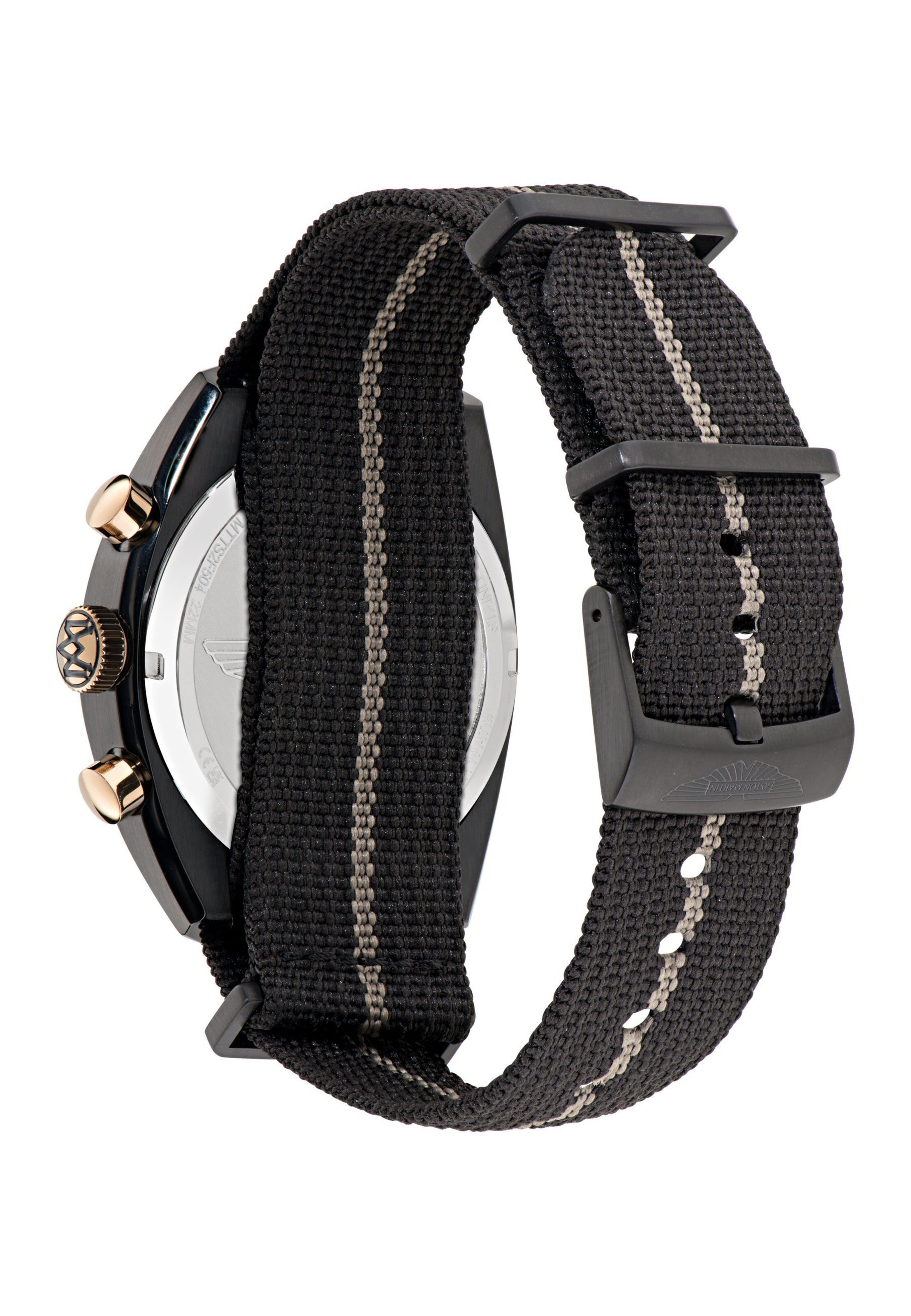 Aston Martin Uhr in Schwarz