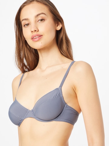 ESPRIT T-shirt Bra in Blue: front