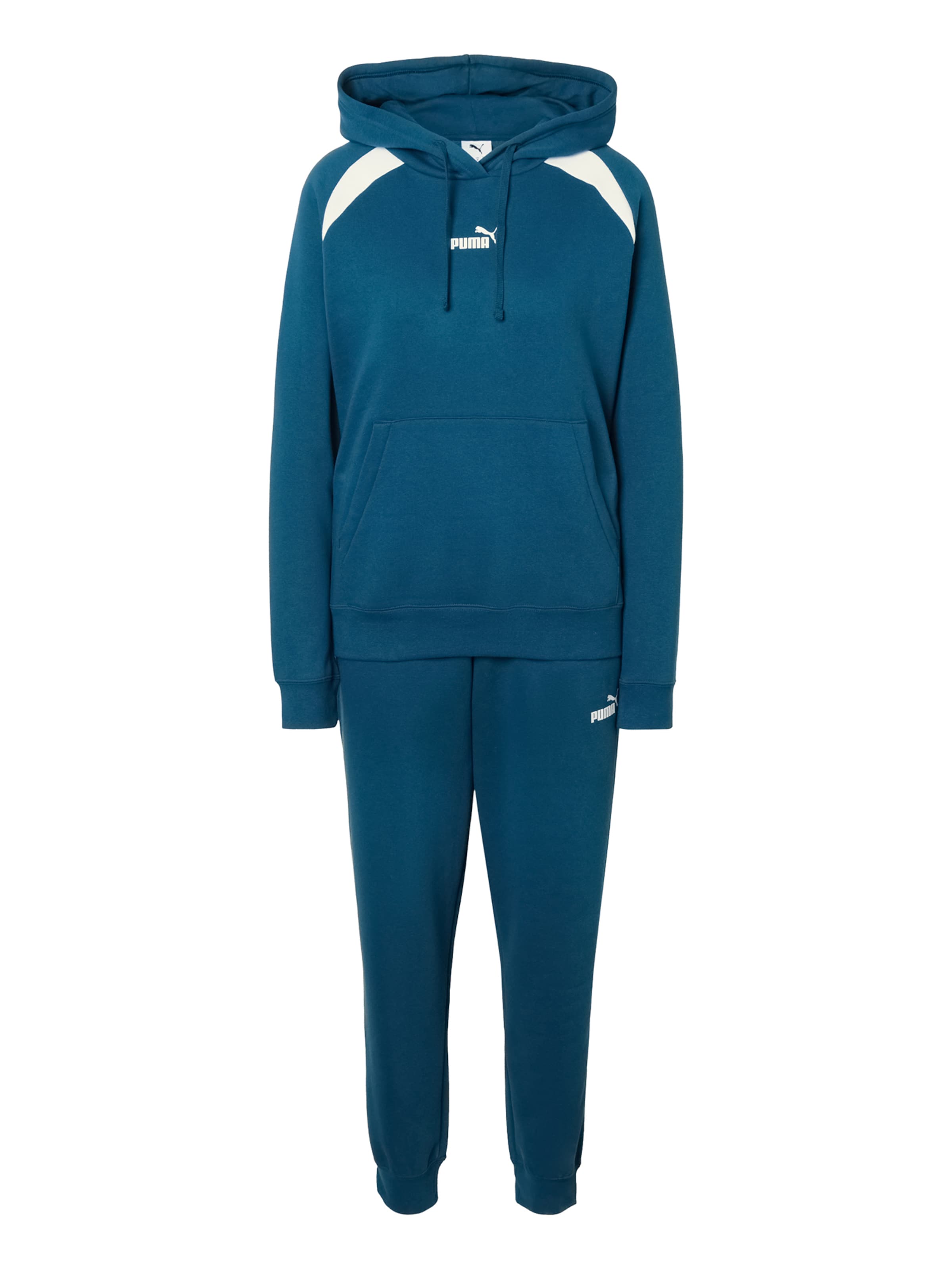 PUMA Treenipuku värissä sininen: etupuoli