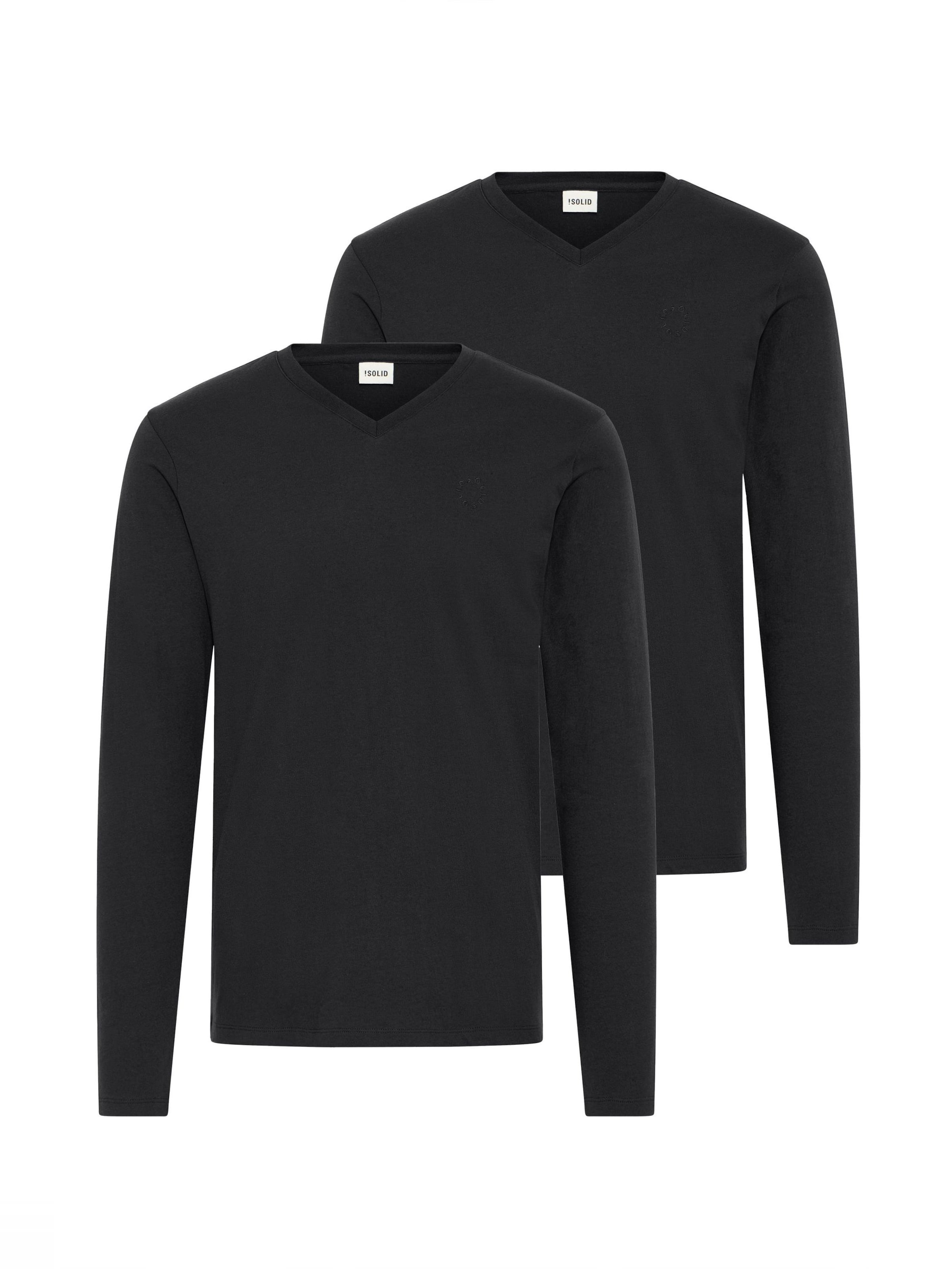 T-Shirt ' SDODIFAN ' !Solid en noir : devant